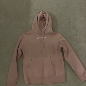 Glossier Blush Pink Sweatshirt
